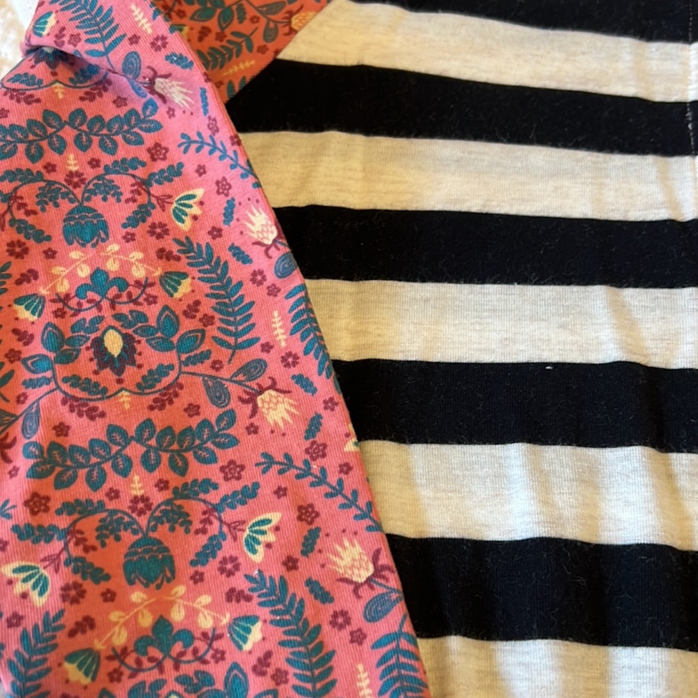 Matilda Jane Girls Dress Incantation 435 Collection Black Striped EUC - Picture 7 of 8